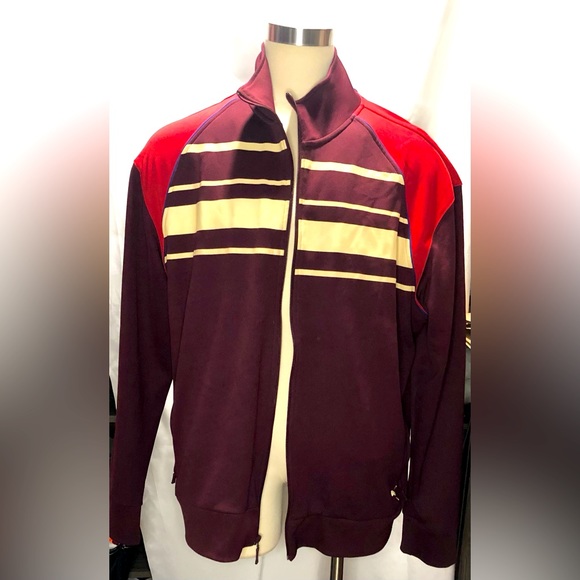 Puma Retro Zip up Track jacket colors berry XXL - Picture 1 of 16